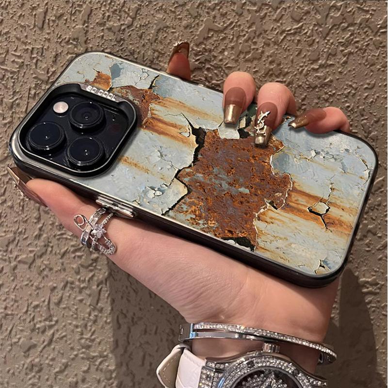 Luxury Industrial Rust Style Phone Case for IPhone 17 16 Pro Max 11 12 13 14 15Pro Plus 13 Mini 17Air Ins Creative Plating Cover iPhone 17 Pro
Luxury Industrial Rust Style Phone Case for IPhone 17 16 Pro Max 11 12 13 14 15Pro Plus 13 Mini 17Air Ins Creative Plating Cover iPhone 17 Pro