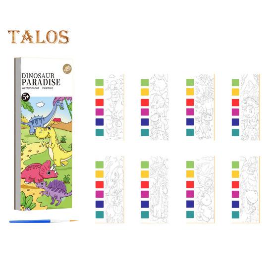 1/7 шт. Книга для рисования акварелью, детская закладка для книг своими руками, забавная книга для рисования с 21 уникальным узором, 6 ярких оттенков акварельной живописи G
1/7 шт. Книга для рисования акварелью, детская закладка для книг своими руками, забавная книга для рисования с 21 уникальным узором, 6 ярких оттенков акварельной живописи G