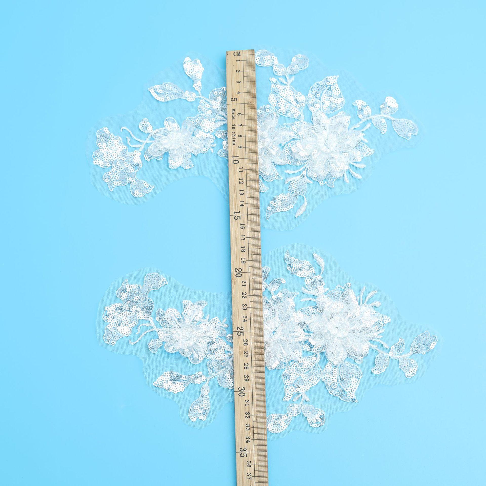 Fashion Mesh Diy Embroidery Lace Accessories Lace Flower Cloth Sticker Handmade Women S Sweater Children S Embroidery Material 30*16cm
Fashion Mesh Diy Embroidery Lace Accessories Lace Flower Cloth Sticker Handmade Women S Sweater Children S Embroidery Material 30*16cm