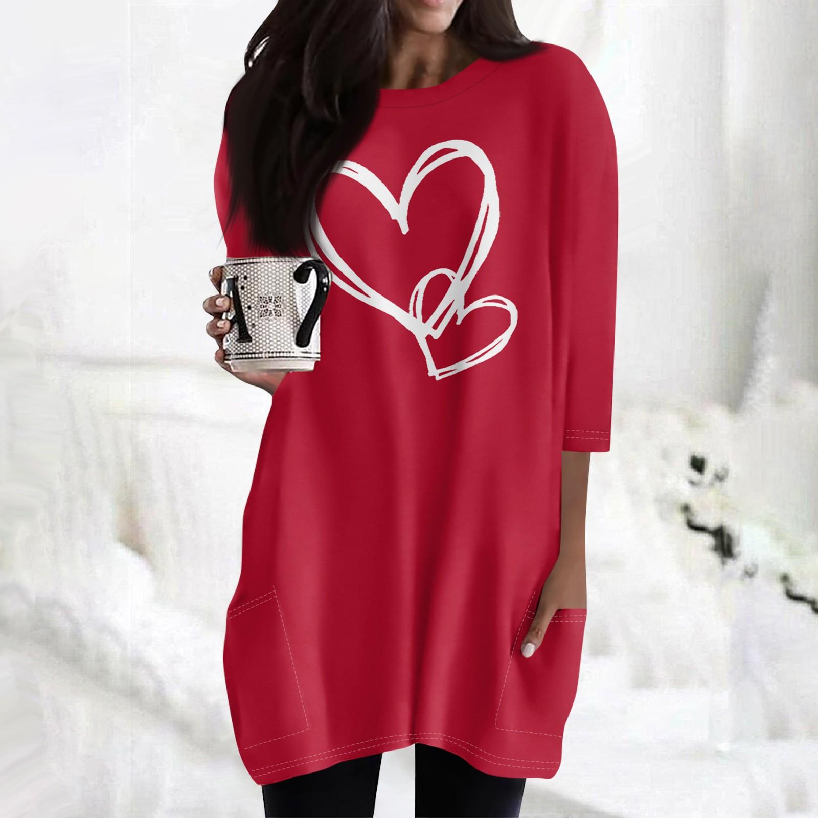 Жіноча модна повсякденна футболка з рукавом 3/4, принтом, круглим вирізом та подвійними кишенями XXXL білий
Жіноча модна повсякденна футболка з рукавом 3/4, принтом, круглим вирізом та подвійними кишенями XXXL білий