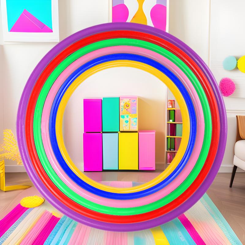 Children s Plastic Ring Toss Game Set for Night Market Stalls and Weddings Diameter 10 cm x10
Children s Plastic Ring Toss Game Set for Night Market Stalls and Weddings Diameter 10 cm x10
