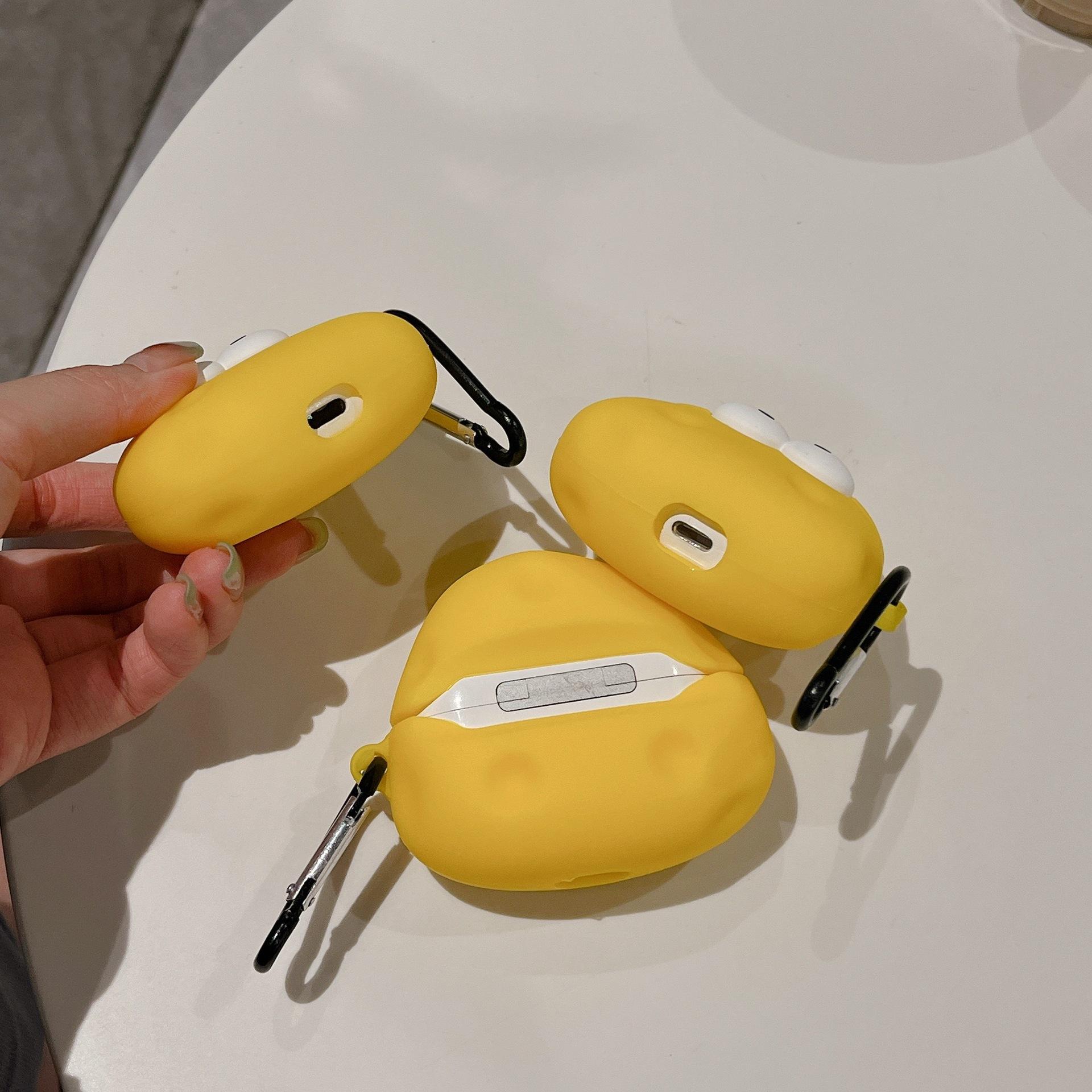 Для AirPods Pro/Airpods Pro 2 Мультяшний Силіконовий Чохол у Формі Сиру Захисний Чохол для Bluetooth-сумісних Навушників
Для AirPods Pro/Airpods Pro 2 Мультяшний Силіконовий Чохол у Формі Сиру Захисний Чохол для Bluetooth-сумісних Навушників