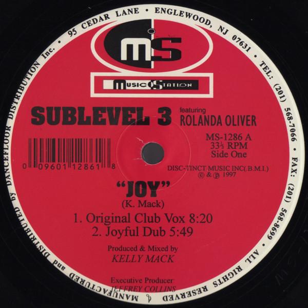 12inch Record SUBLEVEL 3, ROLANDA OLIVER - Joy MS1286 Music Station 1997 US Dance & Electronica Used
12inch Record SUBLEVEL 3, ROLANDA OLIVER - Joy MS1286 Music Station 1997 US Dance & Electronica Used
