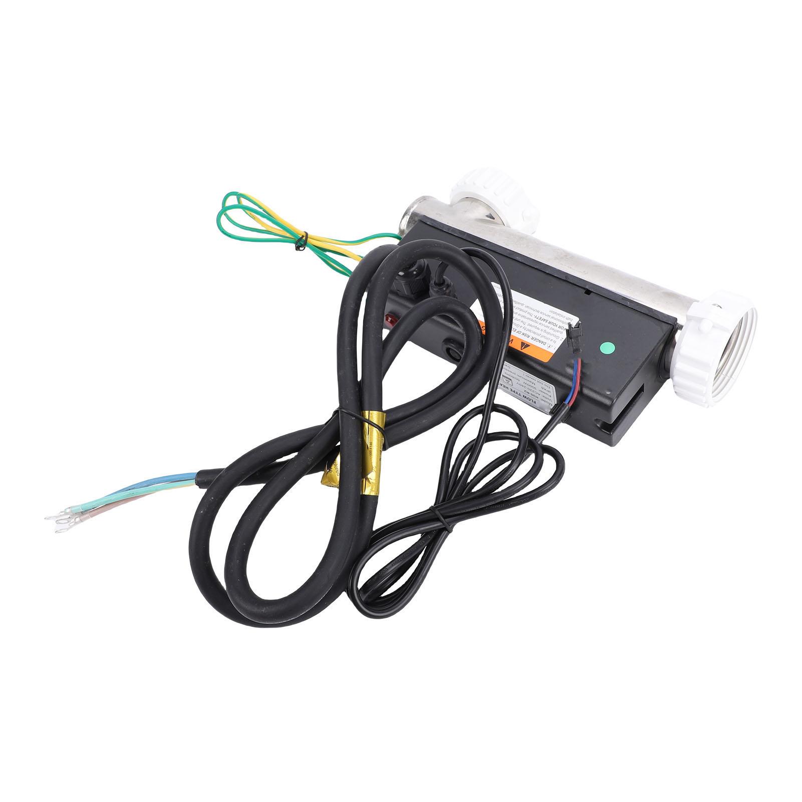 3KW Hot Tub Heater Thermostat Water Heating Temperature Controller for Portable Pool SPA Bathtub
3KW Hot Tub Heater Thermostat Water Heating Temperature Controller for Portable Pool SPA Bathtub