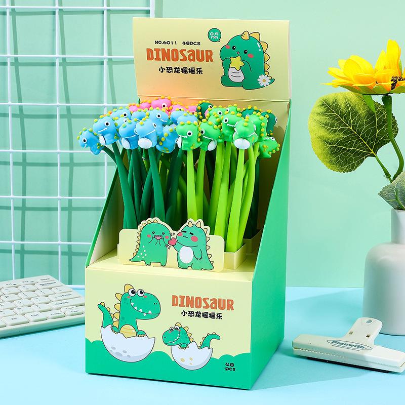 Return to school season 48pcs 0.5mm creative soft glue little dinosaur shaking neutral pen cartoon cute styling water pen sign pen high appearance Random style 48pcs
Return to school season 48pcs 0.5mm creative soft glue little dinosaur shaking neutral pen cartoon cute styling water pen sign pen high appearance Random style 48pcs