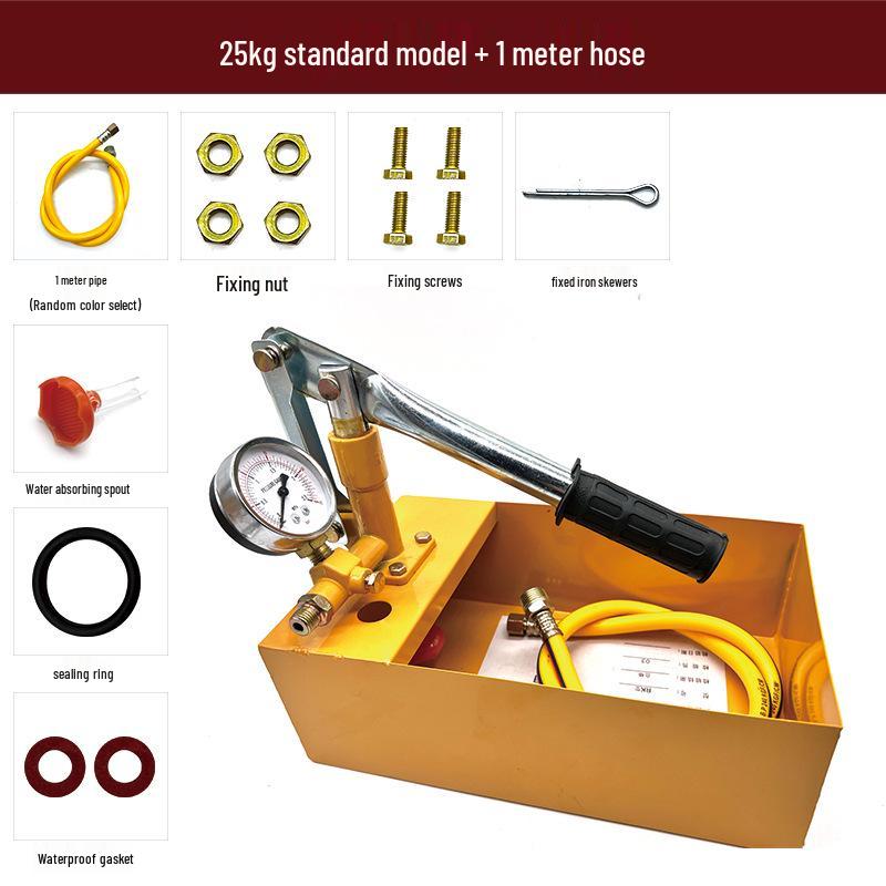 Compact Manual Pressure Test Pump for Home and Underfloor Heating Leak Detection
Compact Manual Pressure Test Pump for Home and Underfloor Heating Leak Detection