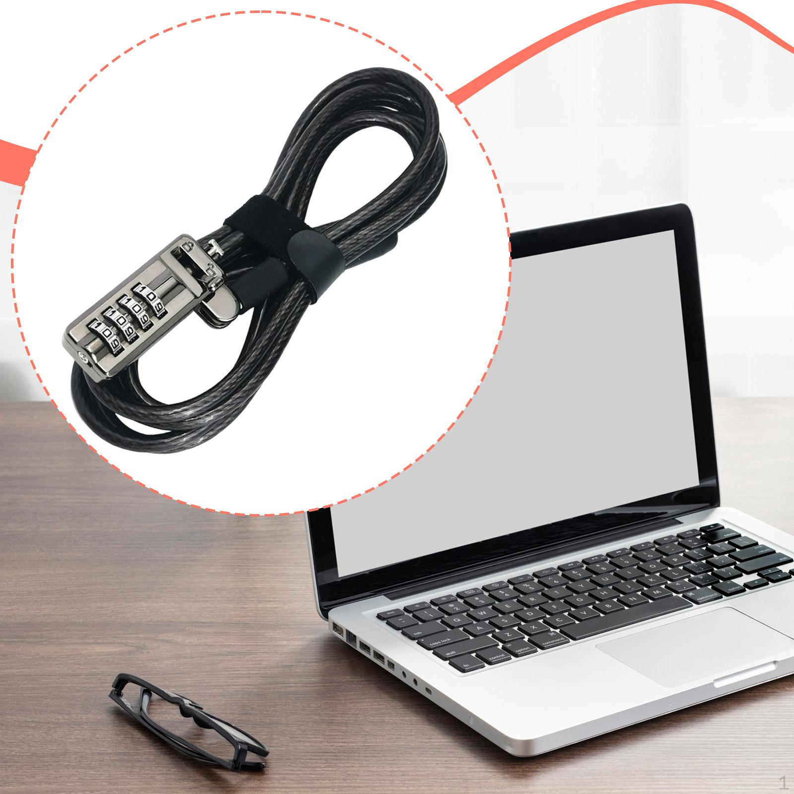 Anti Theft Laptop Lock Security Accessories Easy to Use with 4 Digit Resettable Code Premium
Anti Theft Laptop Lock Security Accessories Easy to Use with 4 Digit Resettable Code Premium