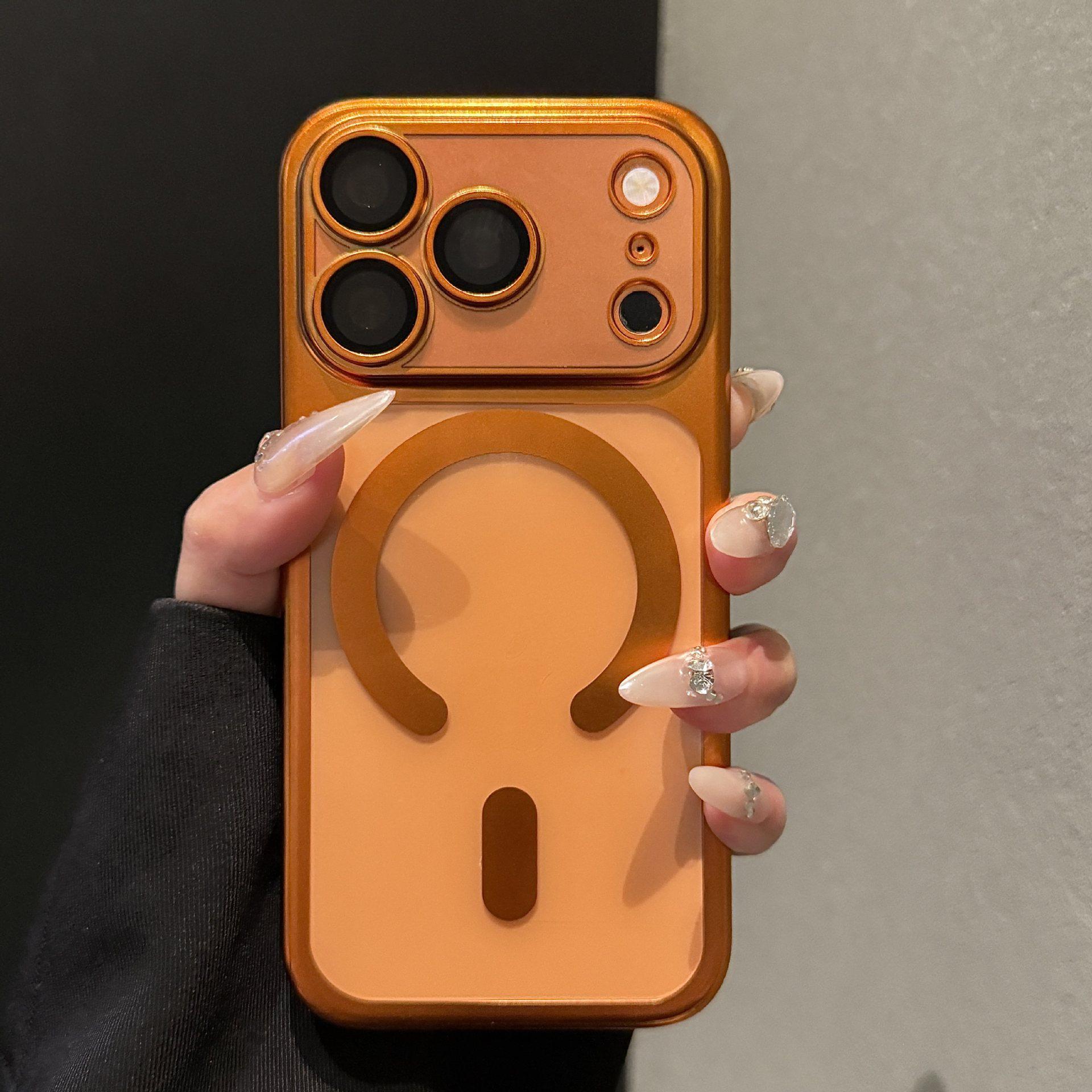 iPhone 17 Pro Max Matte Electroplated Magnetic Anti-drop Full Coverage Case iPhone 17
iPhone 17 Pro Max Matte Electroplated Magnetic Anti-drop Full Coverage Case iPhone 17