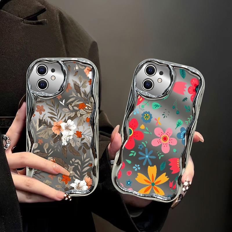 Чехол Curvy Wave с серебряным покрытием и зеркалом для iPhone 16 Pro 15 14 13 Pro Max 12 11 с мультяшным цветочным узором, мягкая гальванизированная задняя крышка из ТПУ iPhone 16
Чехол Curvy Wave с серебряным покрытием и зеркалом для iPhone 16 Pro 15 14 13 Pro Max 12 11 с мультяшным цветочным узором, мягкая гальванизированная задняя крышка из ТПУ iPhone 16
