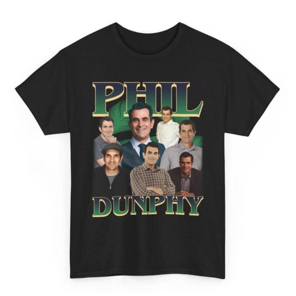 Phil Dunphy Vintage Bootleg Tshirt Vintage Tv Shirt Woman Man Summer Fashion Casual Cotton Graphic T Shirts Ropa Hombre 4XL
Phil Dunphy Vintage Bootleg Tshirt Vintage Tv Shirt Woman Man Summer Fashion Casual Cotton Graphic T Shirts Ropa Hombre 4XL
