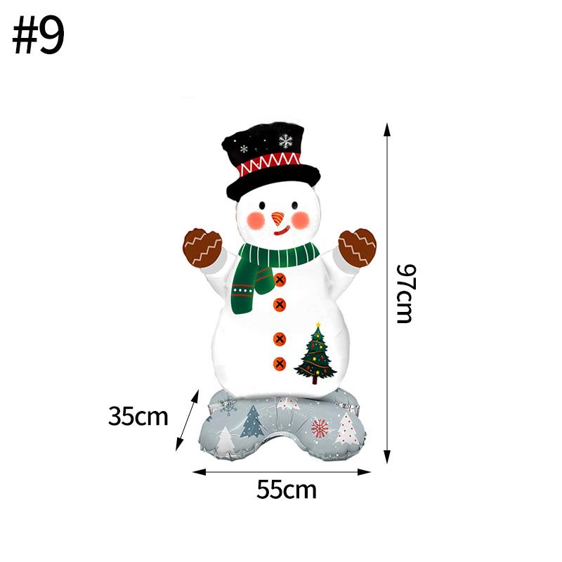 Christmas Balloon Set Santa Snowman Christmas Tree Balloon Bundle Latest Year Digital Balloon Christmas Party Decoration Props as show
Christmas Balloon Set Santa Snowman Christmas Tree Balloon Bundle Latest Year Digital Balloon Christmas Party Decoration Props as show
