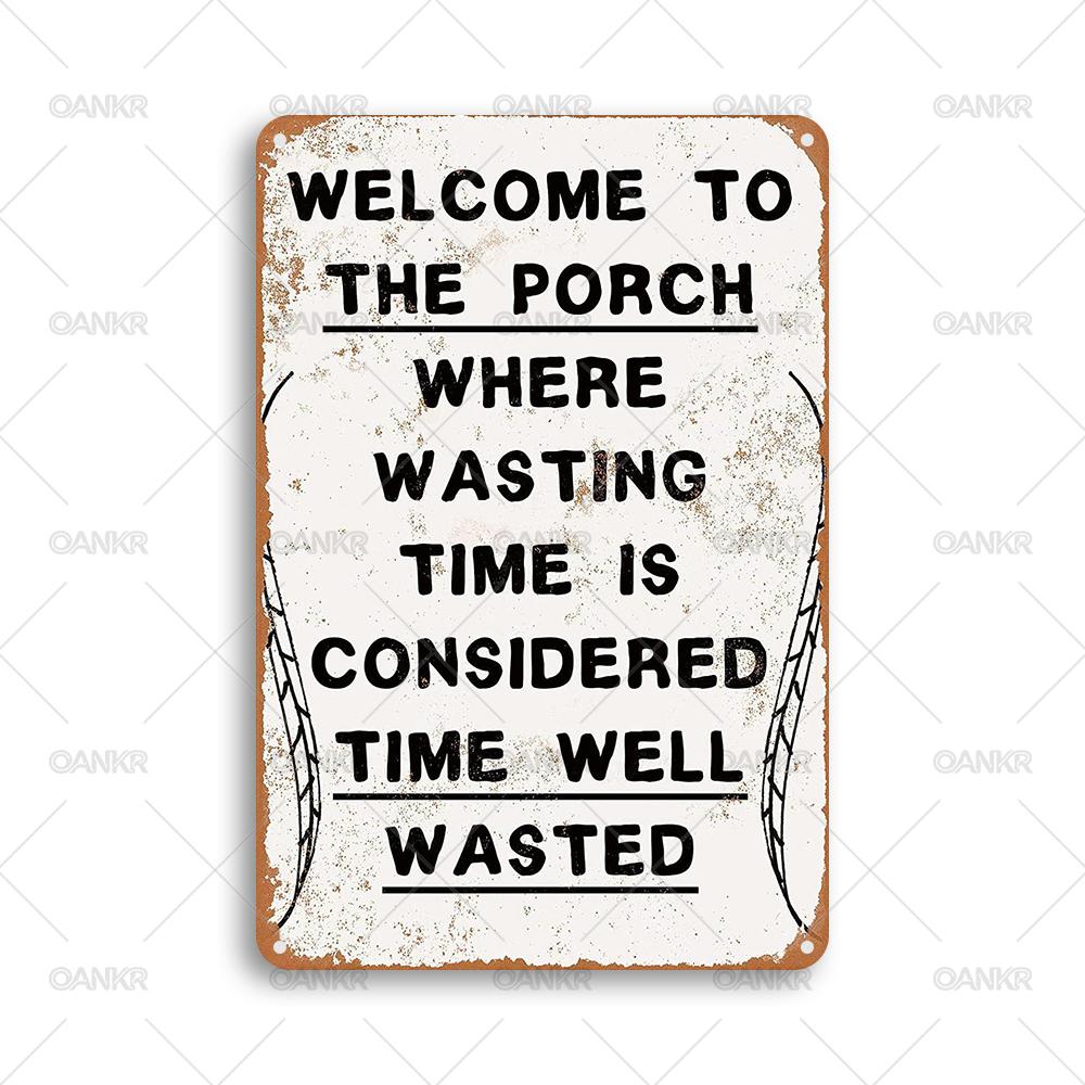 Vintage Metal Tin Sign Welcome To The Porch Art Poster Metal Signs for Man Cave Bedroom Home Wall Art Decor Plaque Accessories 20x30cm
Vintage Metal Tin Sign Welcome To The Porch Art Poster Metal Signs for Man Cave Bedroom Home Wall Art Decor Plaque Accessories 20x30cm