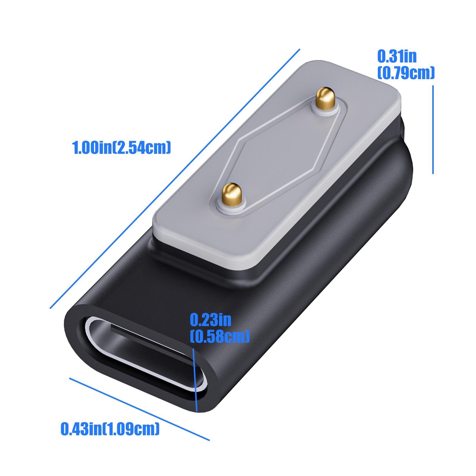 Quick Install Secure Data Transfer Type C Charging Converter Adapters For Smartwatch Wearable Device Built With Sturdy Metal 1
Quick Install Secure Data Transfer Type C Charging Converter Adapters For Smartwatch Wearable Device Built With Sturdy Metal 1