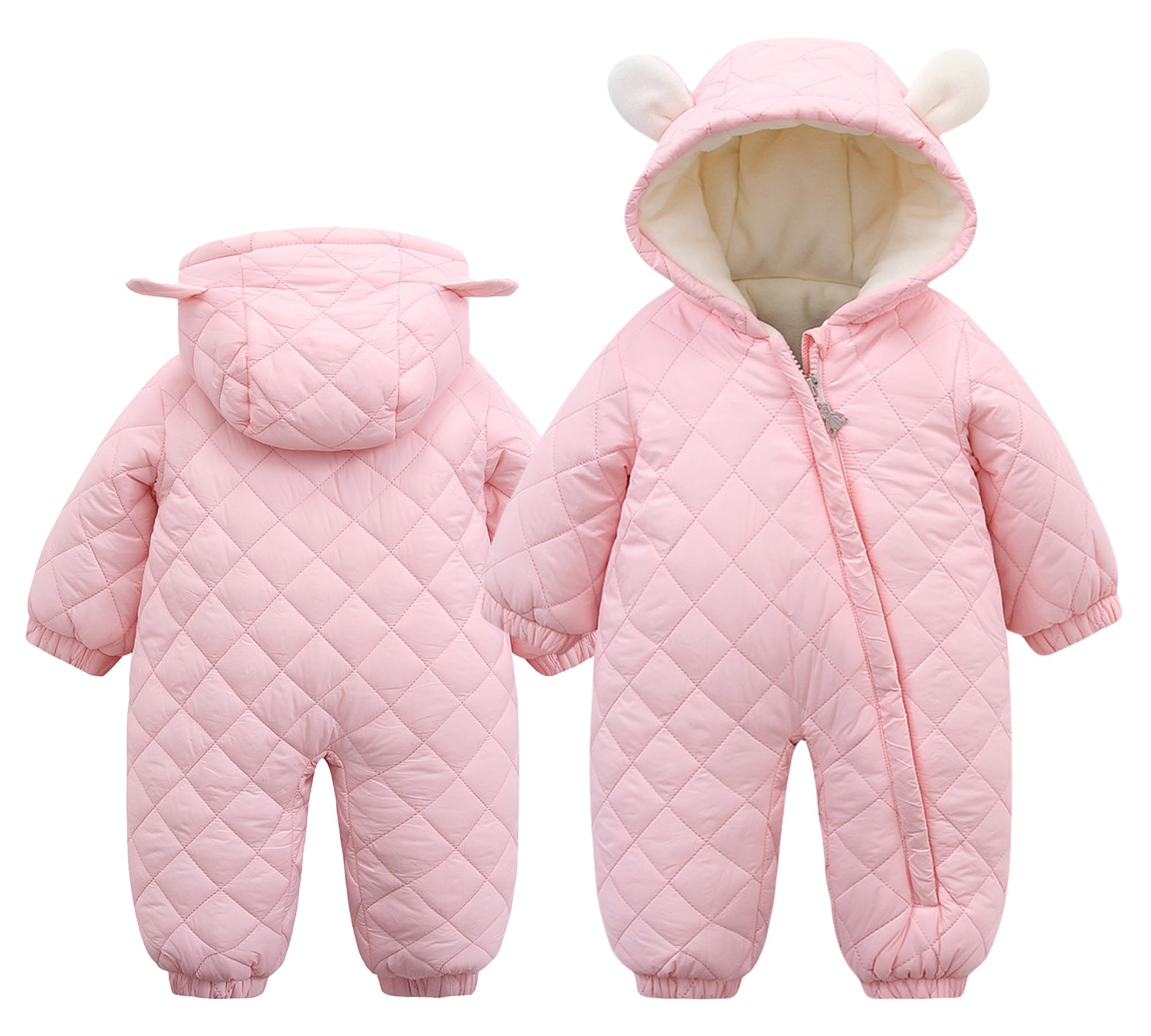 AIEOE Baby Newborn Down Long Sleeve Hooded Romper for Boys and Bear Easy Baby Shower Size 90 Jumpsuit, Coverall, Girls, Autumn/Winter, Open-Front розовый
AIEOE Baby Newborn Down Long Sleeve Hooded Romper for Boys and Bear Easy Baby Shower Size 90 Jumpsuit, Coverall, Girls, Autumn/Winter, Open-Front розовый