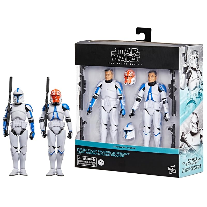 star wars Pre-order black series 6 inches action figure 2 pack - Clone Trooper Lieutenant & 332nd Clone Trooper
star wars Pre-order black series 6 inches action figure 2 pack - Clone Trooper Lieutenant & 332nd Clone Trooper