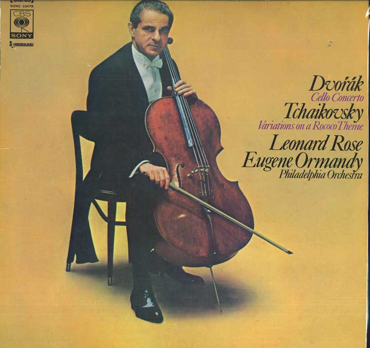LP Record - Dvorak: Cello Concerto / Tchaikovsk SONC10478 CBS SONY Japan Classical Used
LP Record - Dvorak: Cello Concerto / Tchaikovsk SONC10478 CBS SONY Japan Classical Used