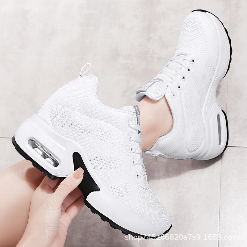 Inner height-increasing women s sports shoes, new mesh breathable little white shoes, thick-soled ghost step shoes, soft-soled height-increasing squar 34
Inner height-increasing women s sports shoes, new mesh breathable little white shoes, thick-soled ghost step shoes, soft-soled height-increasing squar 34