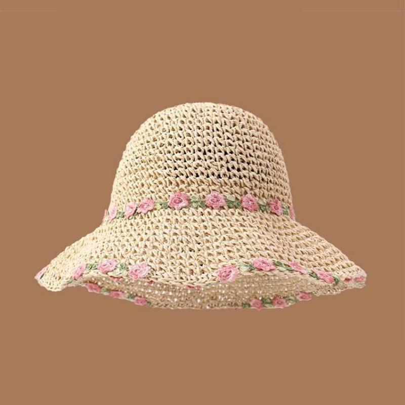 Summer Hat Women Flower Brim Foldable Sun Hat Female Bucket Hat Beach Accessories Seaside Holiday 2025 New Sunhat Sunshade 56-58cm хакі
Summer Hat Women Flower Brim Foldable Sun Hat Female Bucket Hat Beach Accessories Seaside Holiday 2025 New Sunhat Sunshade 56-58cm хакі