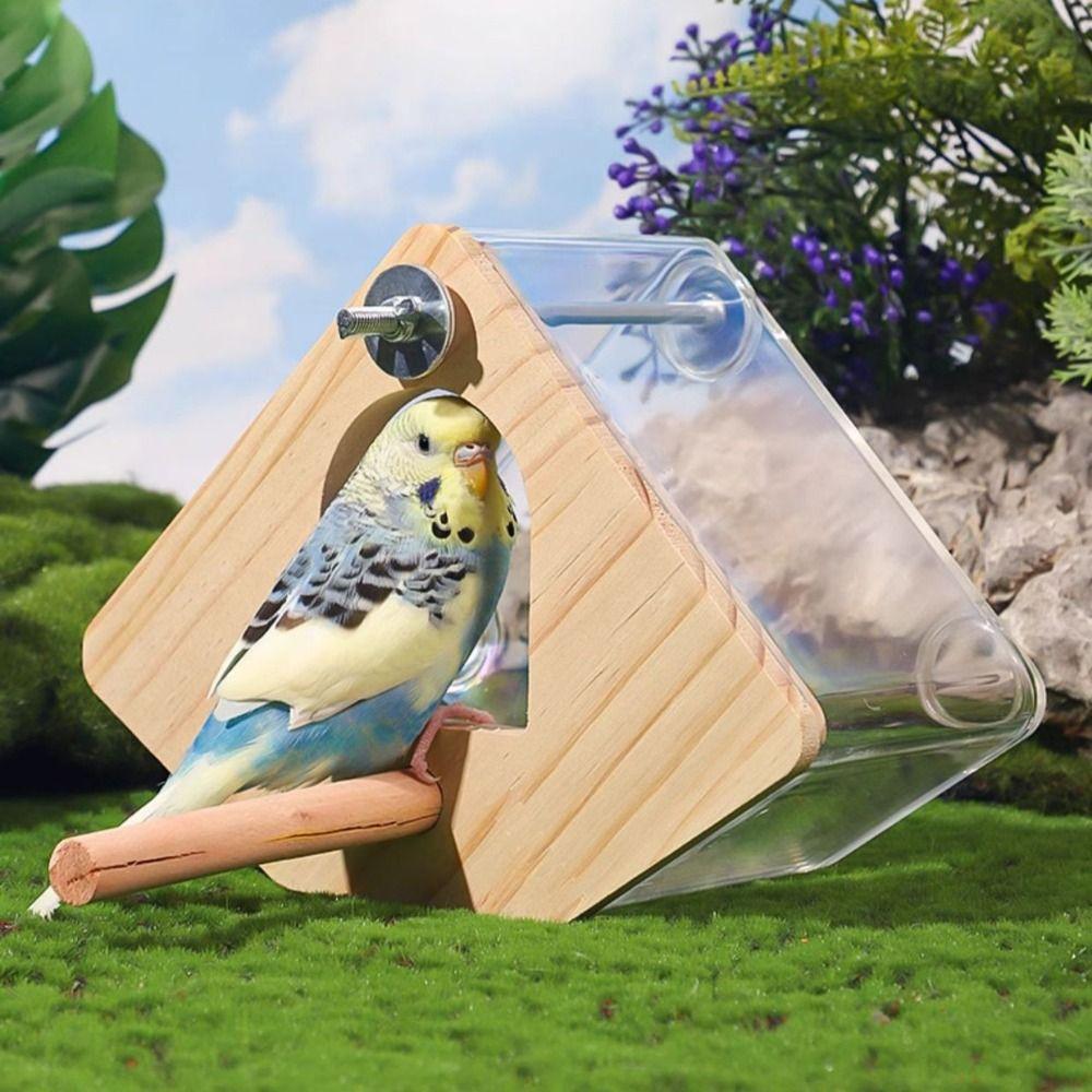 Side Open Bird Breeding Box Transparent Bird Hanging Nest for Parrots Parakeet Budgerigar чёрный
Side Open Bird Breeding Box Transparent Bird Hanging Nest for Parrots Parakeet Budgerigar чёрный