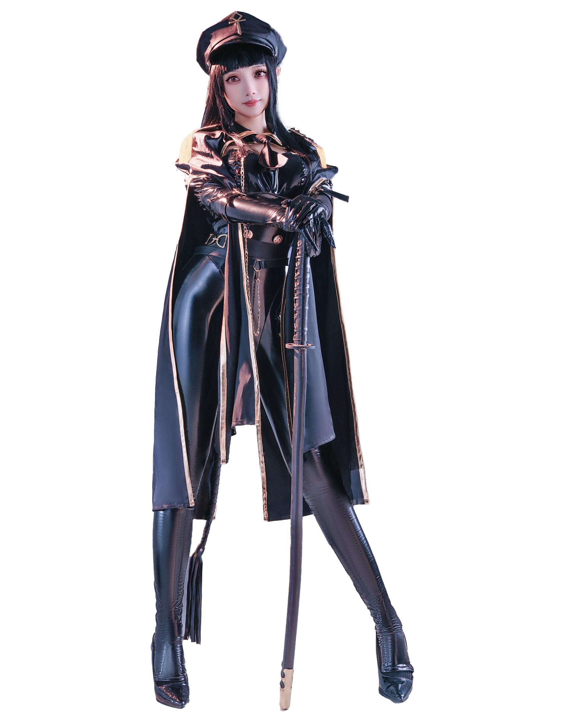 Adult Chowbie Anime Game Cool Cute Nun Style Nun Sister Military Style Little Devil Devil Witch Bodysuit Cosplay Costume Costume Transformation чёрный
Adult Chowbie Anime Game Cool Cute Nun Style Nun Sister Military Style Little Devil Devil Witch Bodysuit Cosplay Costume Costume Transformation чёрный