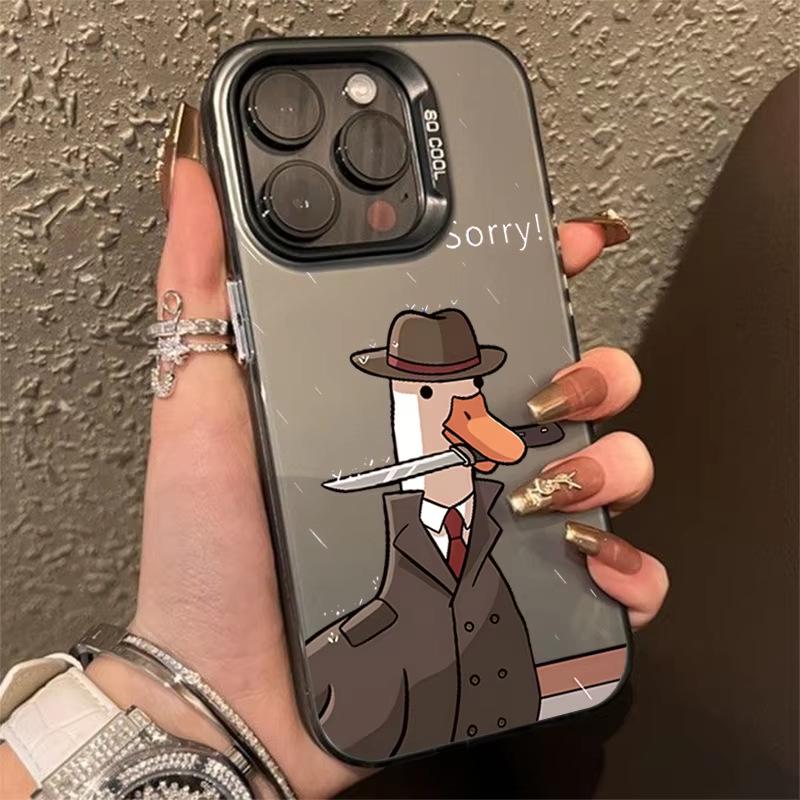 Кросс-бордер Чехол Knight Duck для iPhone 16 Pro, Совместим с iPhone 14/13/12/11/Xs Max, Лазерный Жесткий Чехол. iPhone 15 Pro Max
Кросс-бордер Чехол Knight Duck для iPhone 16 Pro, Совместим с iPhone 14/13/12/11/Xs Max, Лазерный Жесткий Чехол. iPhone 15 Pro Max
