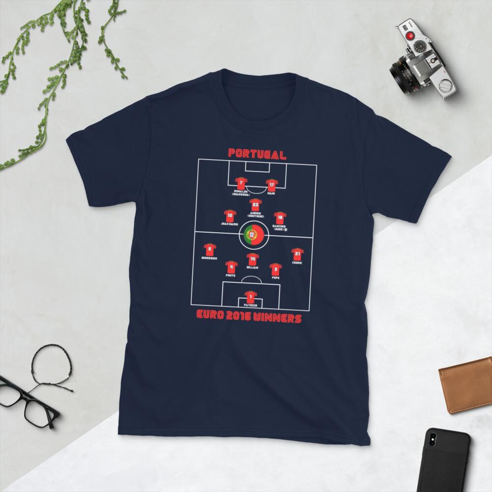 Portugal Euro 2016 Football Soccer Champions Winners Short-Sleeve Unisex T-Shirt 4XL
Portugal Euro 2016 Football Soccer Champions Winners Short-Sleeve Unisex T-Shirt 4XL