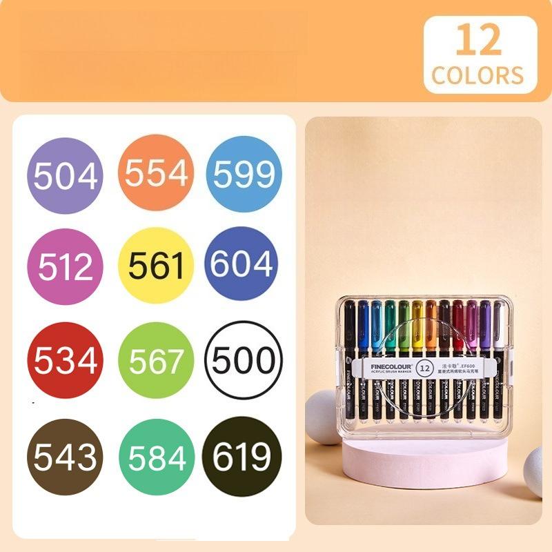 60Colors Boxed Direct Liquid Soft Head Acrylic Markers Set Students Special Art Painting Creation Stone Graffiti Watercolor Pen
60Colors Boxed Direct Liquid Soft Head Acrylic Markers Set Students Special Art Painting Creation Stone Graffiti Watercolor Pen