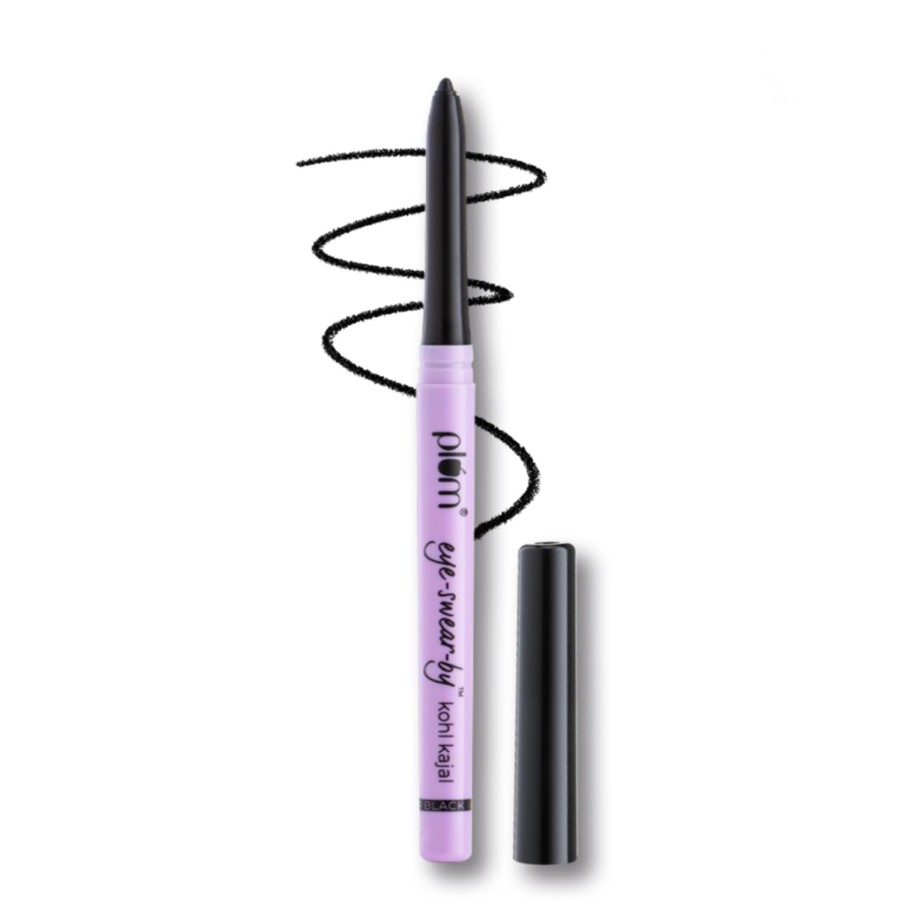 Plum Eye-Swear-By Kajal 0.35g Pack of 1 | Deep Black, Smudge-Proof, Waterproof, Long-Lasting Twist-Up Pencil for Women
Plum Eye-Swear-By Kajal 0.35g Pack of 1 | Deep Black, Smudge-Proof, Waterproof, Long-Lasting Twist-Up Pencil for Women