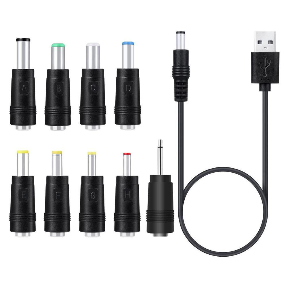2pcs USB to DC Power Cable with 9 Adapters 3 3ft Length for Portable Speakers and LED Lights DC 5V Charging Cord China Mainland
2pcs USB to DC Power Cable with 9 Adapters 3 3ft Length for Portable Speakers and LED Lights DC 5V Charging Cord China Mainland