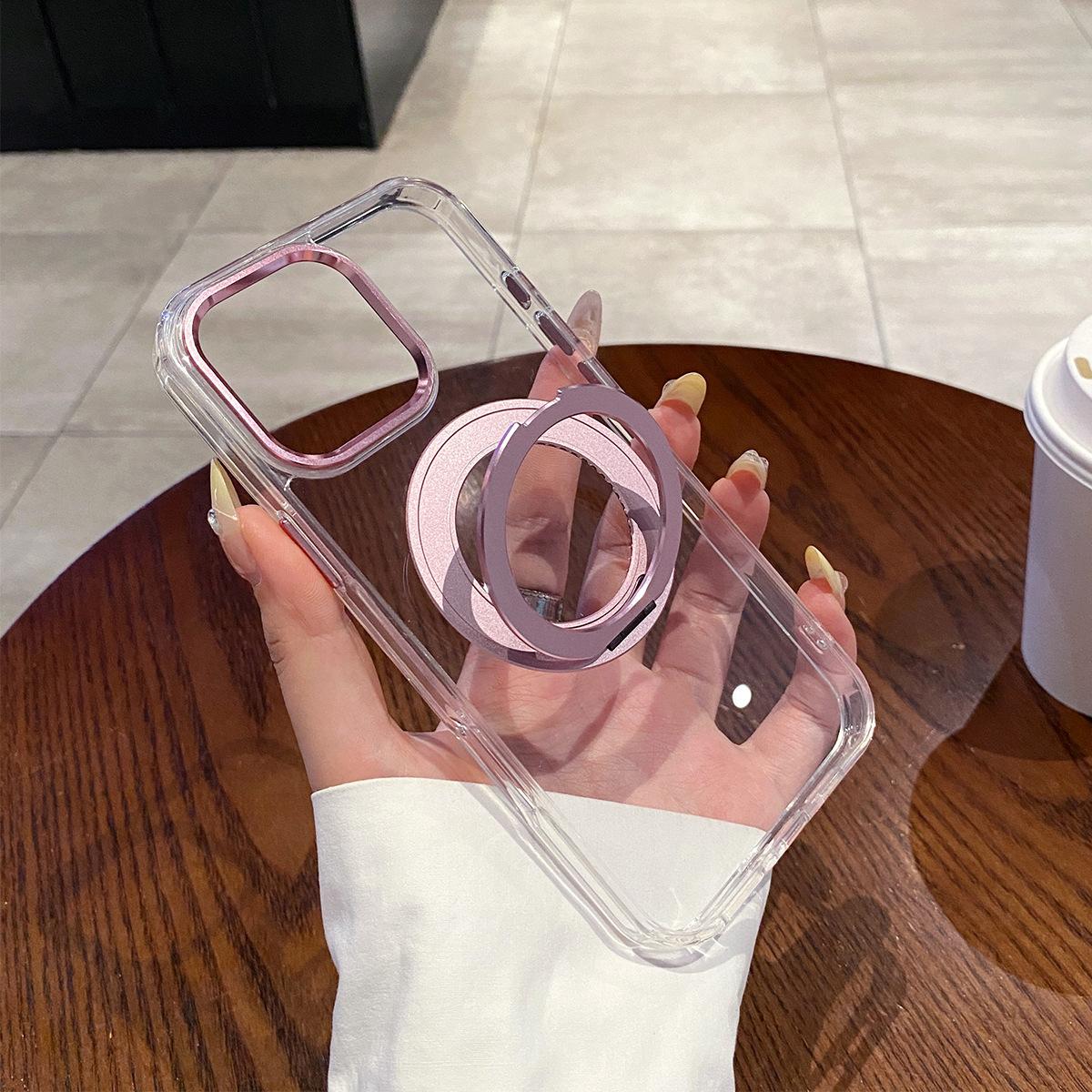 High-end Simple Five-metal Rotating Stand 360-degree Magnetic Phone Case for Apple Anti-fall Mobile Phone Protective Case Stand For iPhone 17PROMAX
High-end Simple Five-metal Rotating Stand 360-degree Magnetic Phone Case for Apple Anti-fall Mobile Phone Protective Case Stand For iPhone 17PROMAX