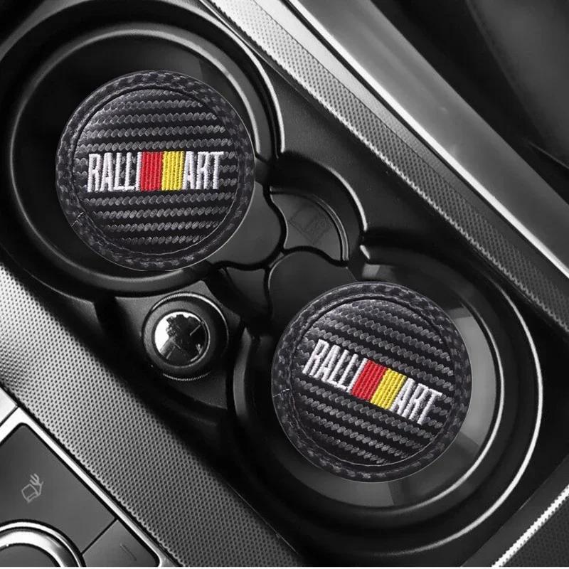 2pcs Car Badge Interior Parts Anti-slip Mat Water Coaster for Mitsubishi RALLIART Outlander ASX Lancer Pajero Eclipse Galant
2pcs Car Badge Interior Parts Anti-slip Mat Water Coaster for Mitsubishi RALLIART Outlander ASX Lancer Pajero Eclipse Galant
