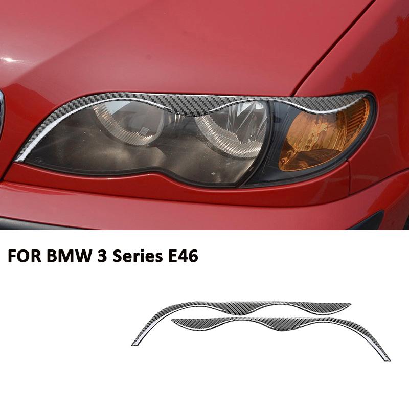 For BMW 3 Series E46 1997-2004 Carbon Fiber Car Front Headlight Anti-Scratch Strips Decoration Sticker Interior Accessories чорний
For BMW 3 Series E46 1997-2004 Carbon Fiber Car Front Headlight Anti-Scratch Strips Decoration Sticker Interior Accessories чорний