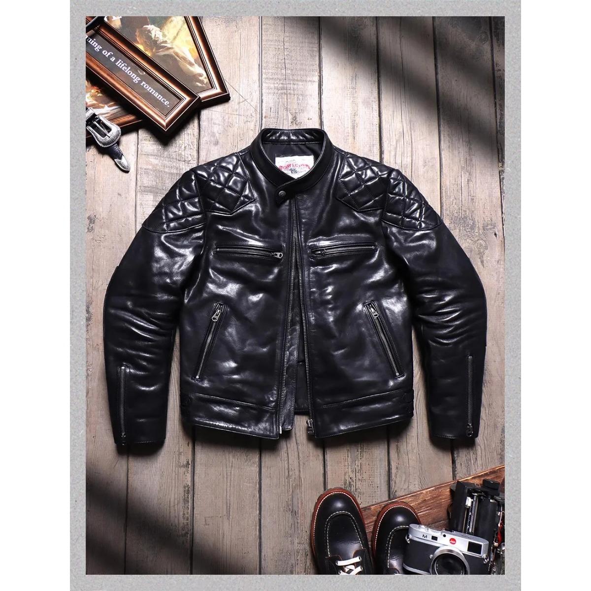 Классическая куртка Rider из натуральной кожи. Роскошное пальто из итальянской дубленой телячьей кожи толщиной 1,4 мм. Мягкая кожа в стиле ретро. S чёрный
Классическая куртка Rider из натуральной кожи. Роскошное пальто из итальянской дубленой телячьей кожи толщиной 1,4 мм. Мягкая кожа в стиле ретро. S чёрный