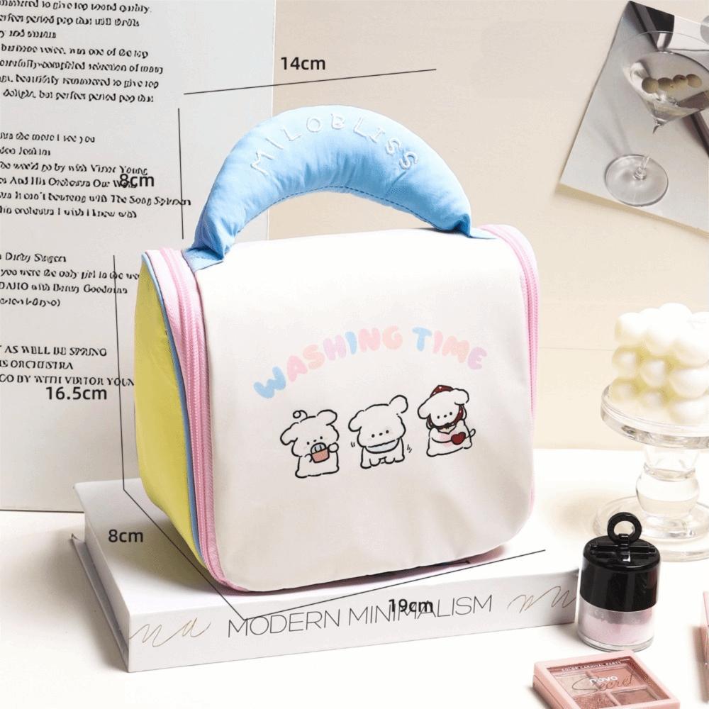 Cute Large Capacity Makeup Bag Storage with Hook Toiletry Bag Portable Multifunctional Cosmetics Storage Bag Outdoor Travel синий
Cute Large Capacity Makeup Bag Storage with Hook Toiletry Bag Portable Multifunctional Cosmetics Storage Bag Outdoor Travel синий