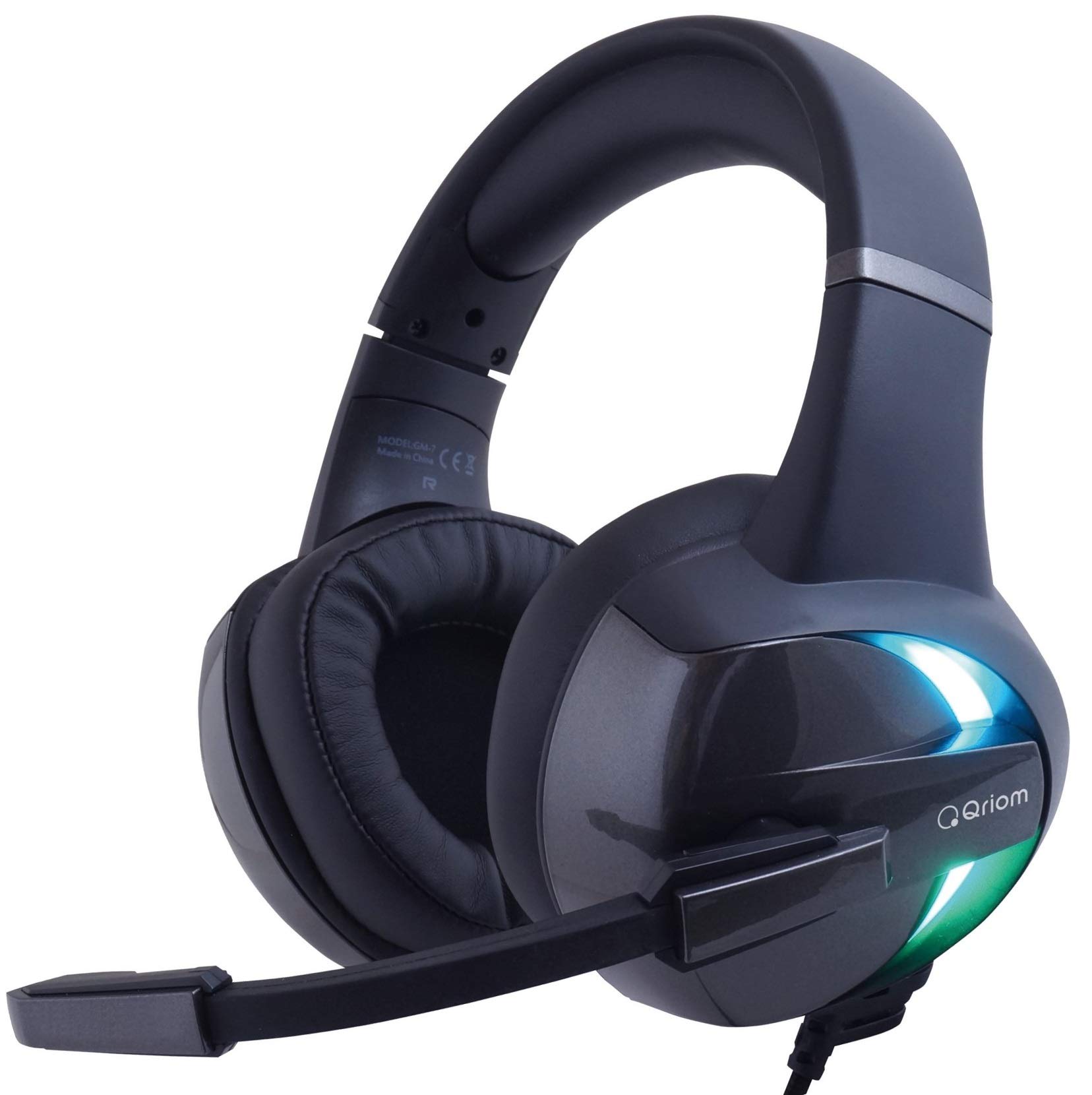 Yamazen Gaming 50mm Rotating Microphone with and with Rainbow LED Lighting Headset, Wired, 3.5mm USB, Drivers, 120-Degree (Compatible PS4, Switch, чорний
Yamazen Gaming 50mm Rotating Microphone with and with Rainbow LED Lighting Headset, Wired, 3.5mm USB, Drivers, 120-Degree (Compatible PS4, Switch, чорний