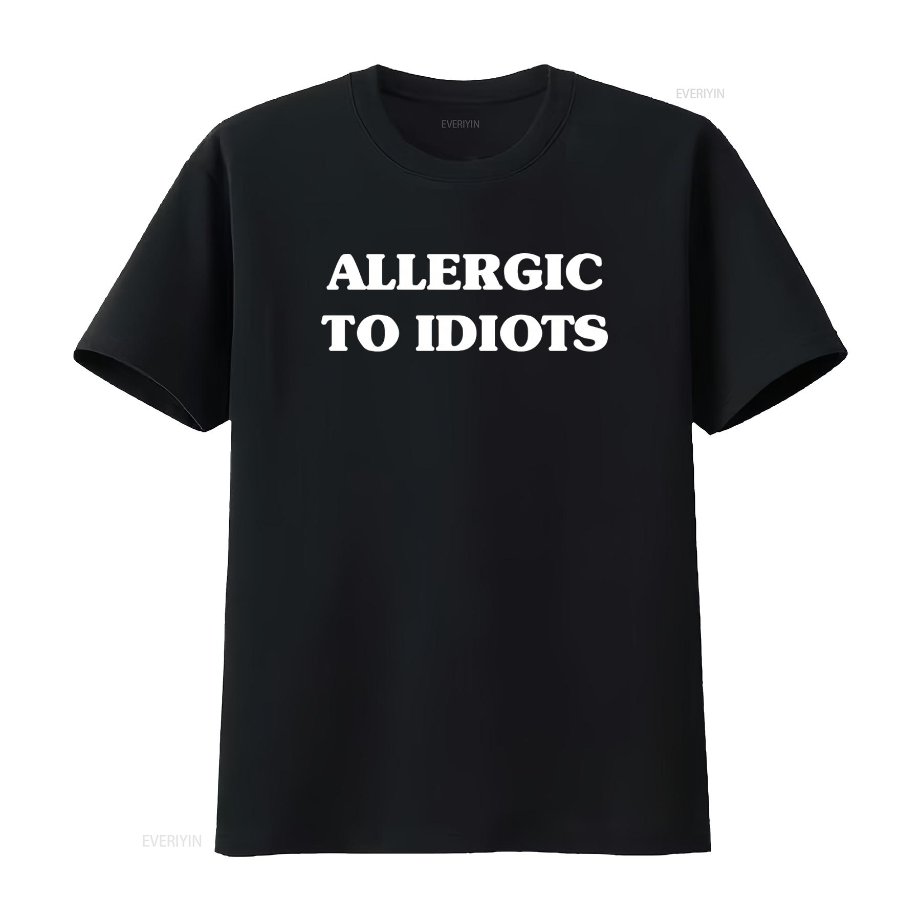 Allergic To Idiots T Shirt Sarcastic Introvert Design Funny Sarcasm Print Ew People Indoorsy Avoid Everyone vintage Washed 4XL
Allergic To Idiots T Shirt Sarcastic Introvert Design Funny Sarcasm Print Ew People Indoorsy Avoid Everyone vintage Washed 4XL