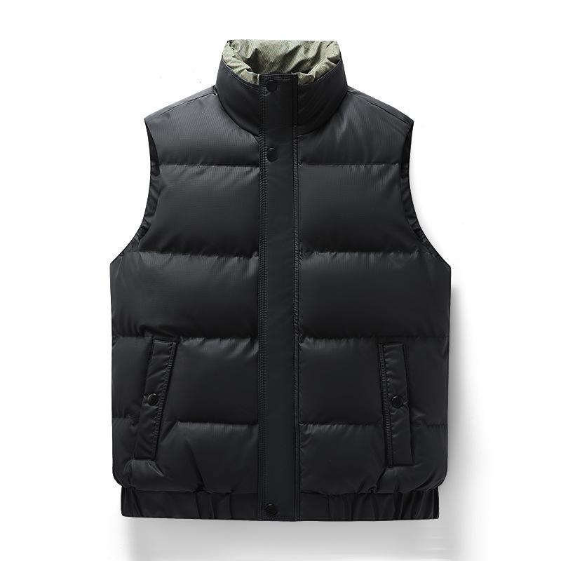 Unisex Stand Collar Casual Workwear Vest - Autumn/Winter Sleeveless Gilet, Men s Solid Color M чорний
Unisex Stand Collar Casual Workwear Vest - Autumn/Winter Sleeveless Gilet, Men s Solid Color M чорний