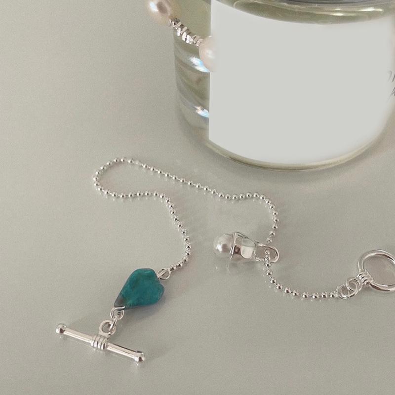 PANJBJ 925 Sterling Silver Original Color Stone Bracelet For Women Pearl Bead Design Fashion Minimalism Jewelry Gift Dropship
PANJBJ 925 Sterling Silver Original Color Stone Bracelet For Women Pearl Bead Design Fashion Minimalism Jewelry Gift Dropship