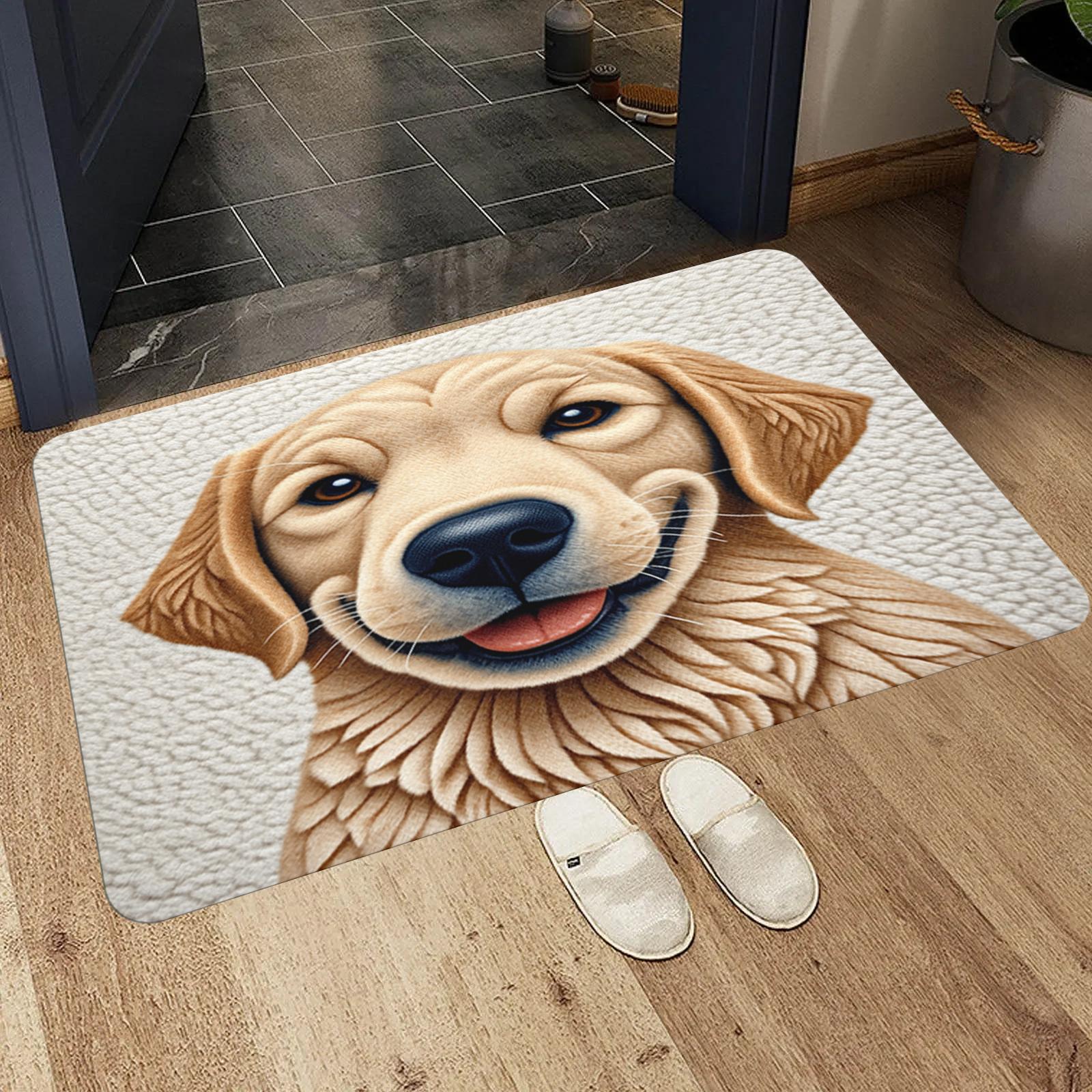 Pet dog cute Rug pattern carpet for Living Room Decor Bedroom bedside Leisure Area FloorMat doormat fans gift alfombra 40cmx60cm
Pet dog cute Rug pattern carpet for Living Room Decor Bedroom bedside Leisure Area FloorMat doormat fans gift alfombra 40cmx60cm