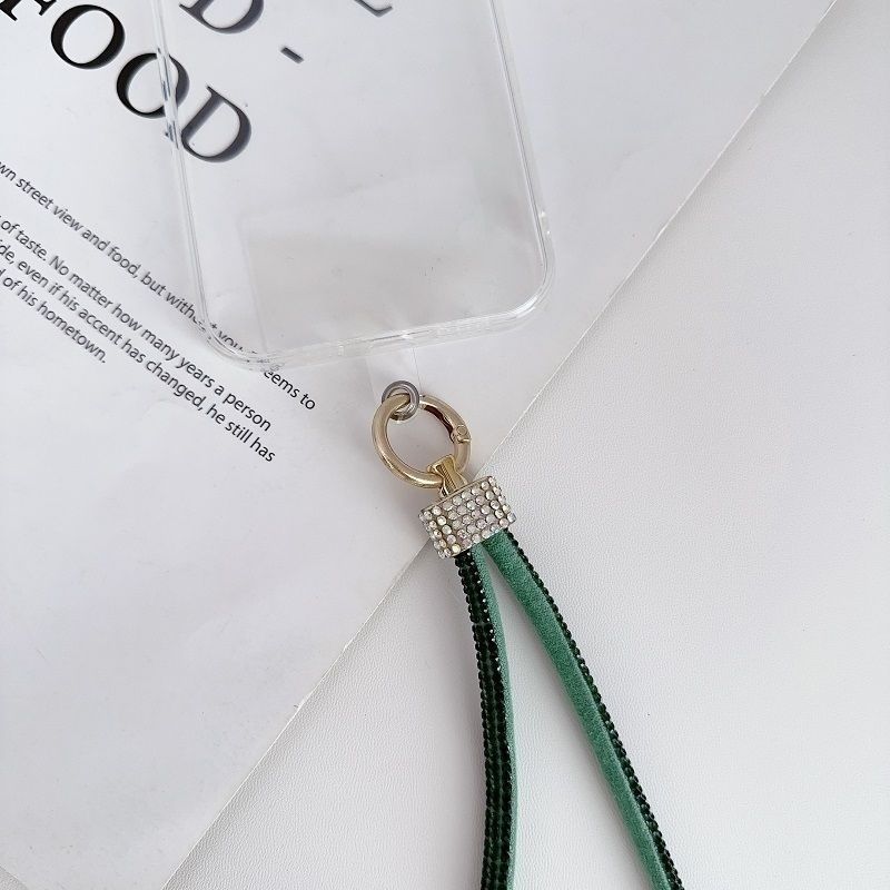 120cm Crossbody Cell Phone Lanyard Strap with Tether Tab Flashing Rhinestone Decor Style D
120cm Crossbody Cell Phone Lanyard Strap with Tether Tab Flashing Rhinestone Decor Style D