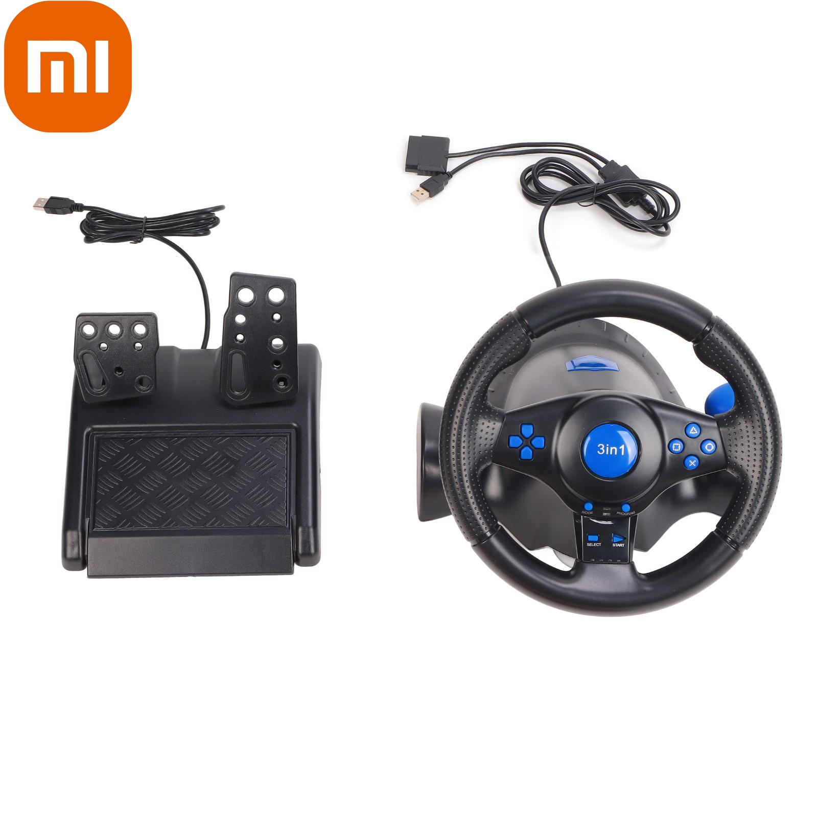 Игровое рулевое колесо Xiaomi, вращение на 180 градусов, многофункциональное игровое гоночное колесо 3 в 1 с педалями для P
Игровое рулевое колесо Xiaomi, вращение на 180 градусов, многофункциональное игровое гоночное колесо 3 в 1 с педалями для P