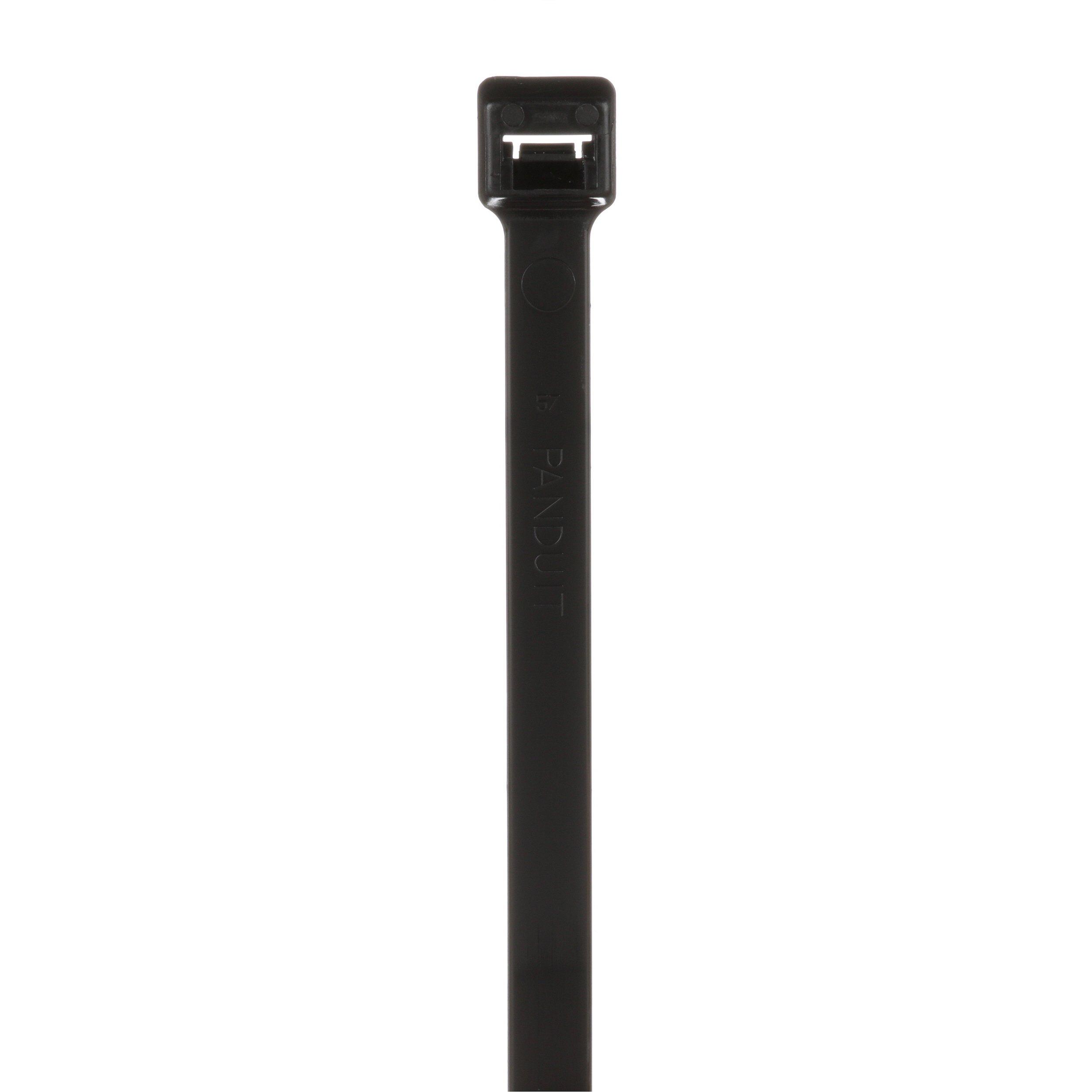 Panduit Nylon Cable Ties, Weather-Resistant Black, 7.6mm Wide x 627mm Long, Pack of 100, PLT7LH-C0
Panduit Nylon Cable Ties, Weather-Resistant Black, 7.6mm Wide x 627mm Long, Pack of 100, PLT7LH-C0