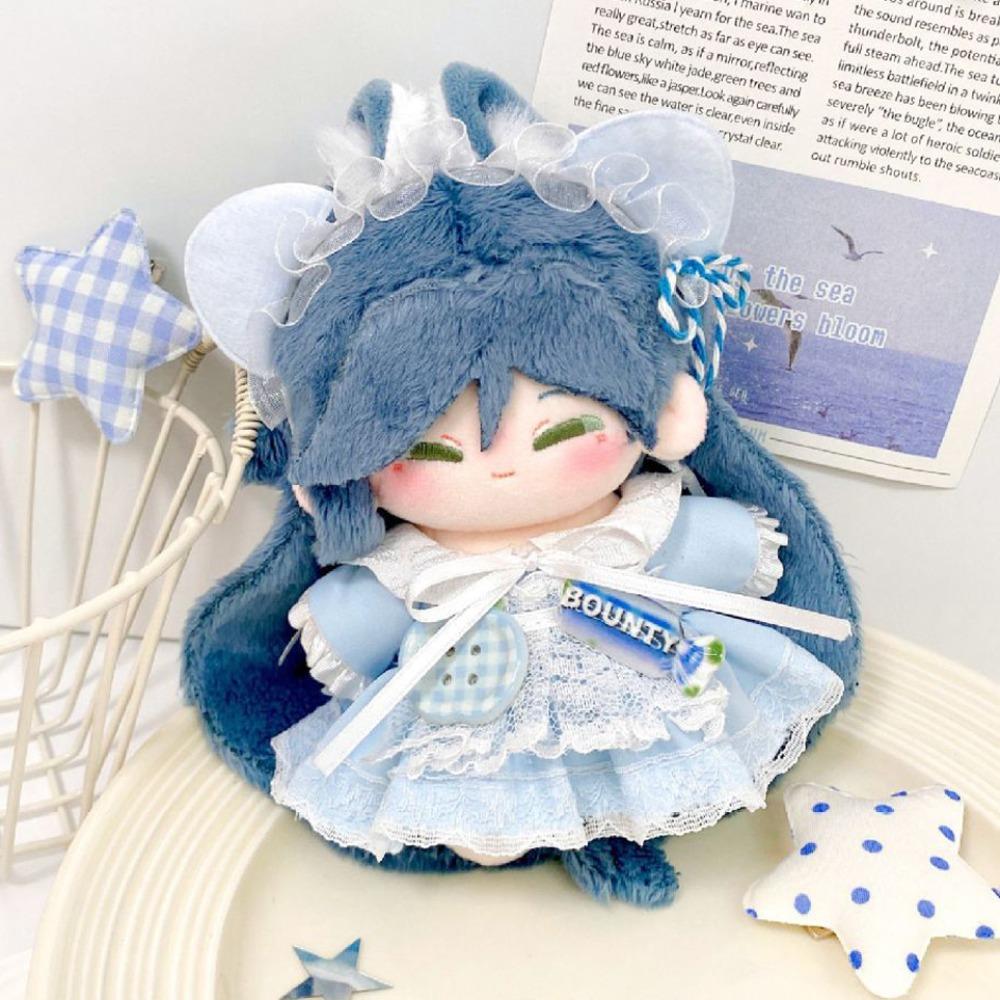 Cat Ear 10cm Cotton Doll Clothes Cute Dress Doll Dress Up Set Doll Clothes Outfit Children s Gift синій
Cat Ear 10cm Cotton Doll Clothes Cute Dress Doll Dress Up Set Doll Clothes Outfit Children s Gift синій