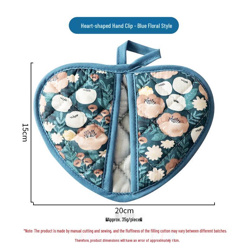 Heart-Shaped Heat-Resistant Baking Gloves with Pot Handle Grip
Heart-Shaped Heat-Resistant Baking Gloves with Pot Handle Grip