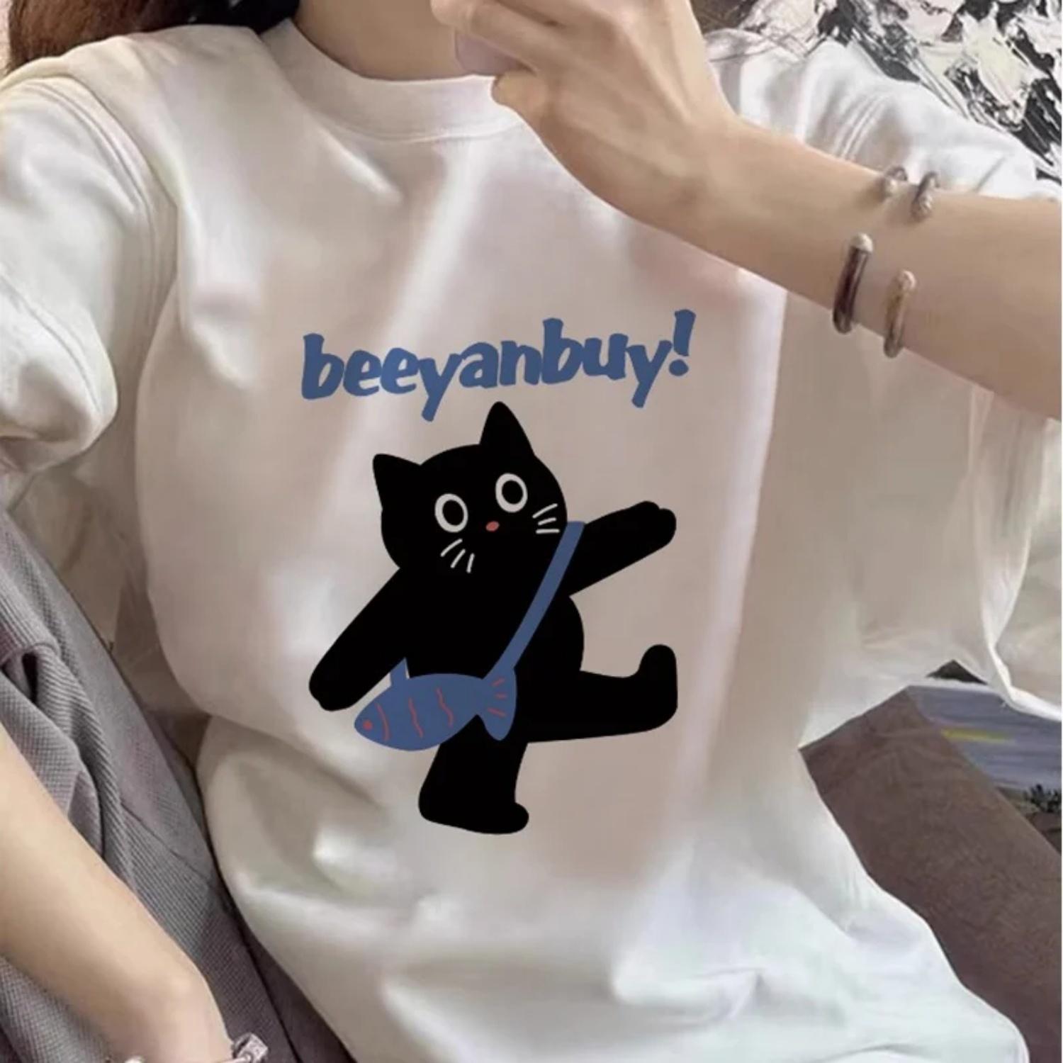Cartoon Cat Design T-Shirt Top for Girl Short Sleeves Fashion Street Sport Clothing Commute Blouse White Harajuku Y2k Youth Tops XXXXXL білий
Cartoon Cat Design T-Shirt Top for Girl Short Sleeves Fashion Street Sport Clothing Commute Blouse White Harajuku Y2k Youth Tops XXXXXL білий
