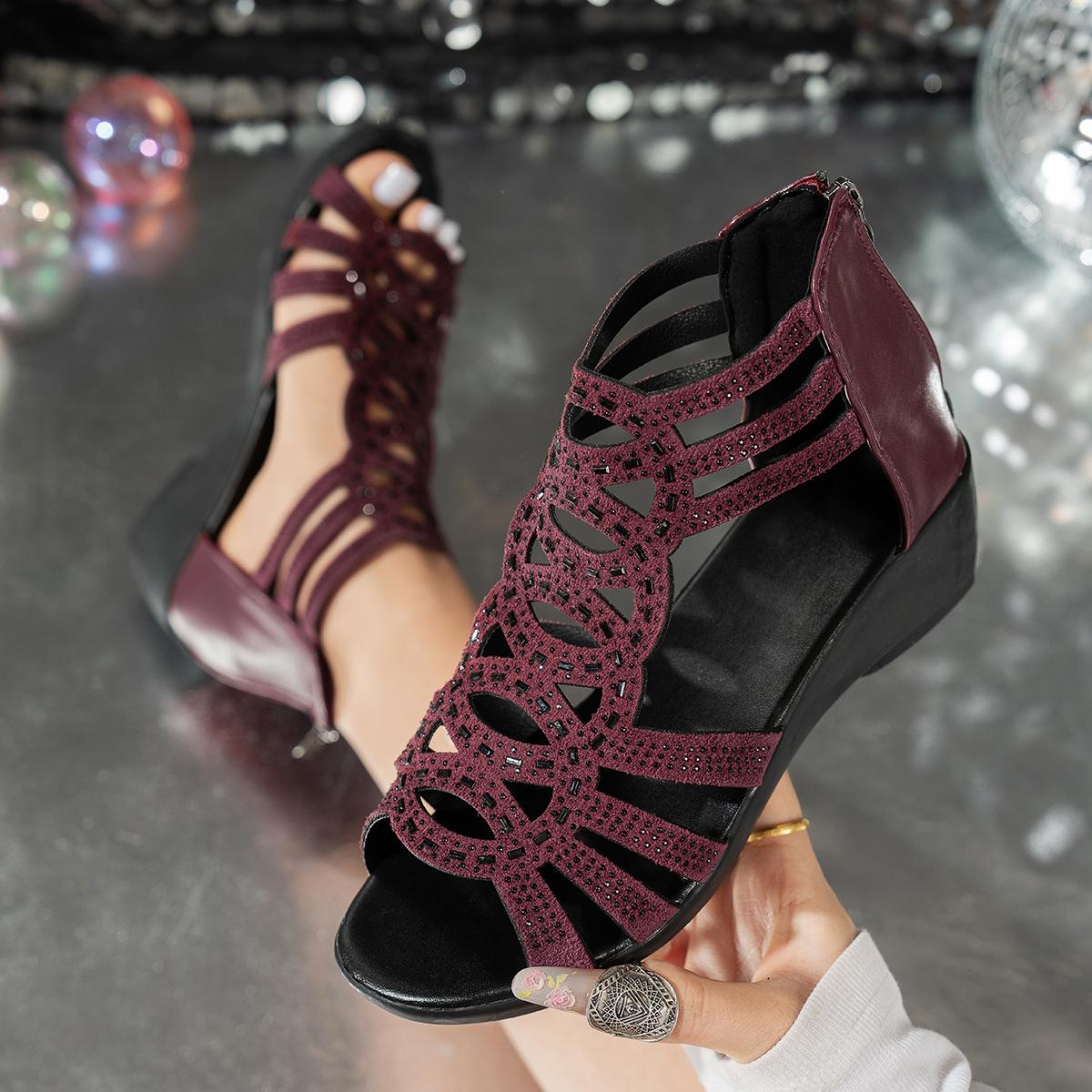 New Roman Sandals for Women Summer New Soft Sole Outer Wear Women Wedge Sandals Fashion Casual Designer Shoes for Women 35
New Roman Sandals for Women Summer New Soft Sole Outer Wear Women Wedge Sandals Fashion Casual Designer Shoes for Women 35