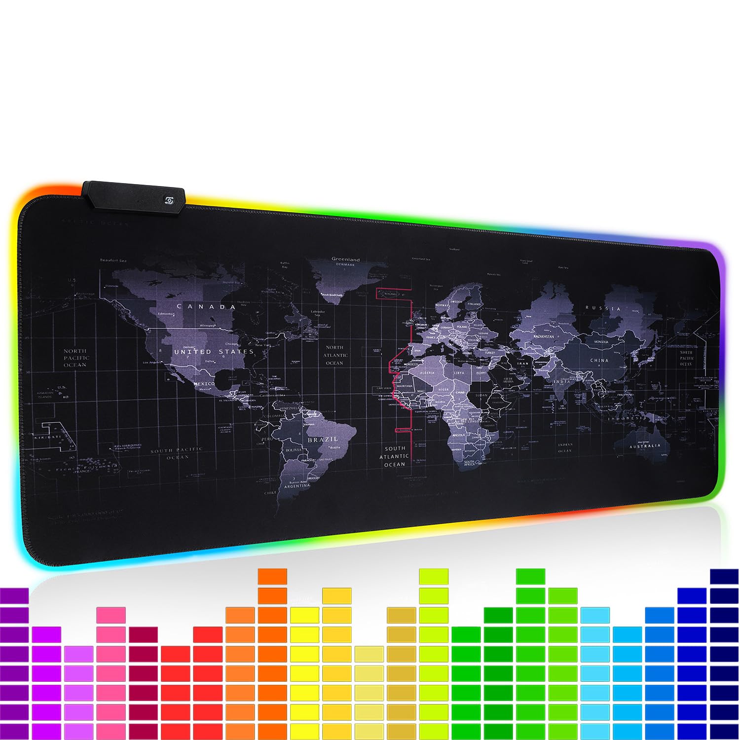 Движущийся попеременно Kougo Voice Fetch Rhythm LED RGB светящийся игровой коврик для мыши водонепроницаемый попеременно с ощущением погружения при воспроизведении игровой музыки
Движущийся попеременно Kougo Voice Fetch Rhythm LED RGB светящийся игровой коврик для мыши водонепроницаемый попеременно с ощущением погружения при воспроизведении игровой музыки