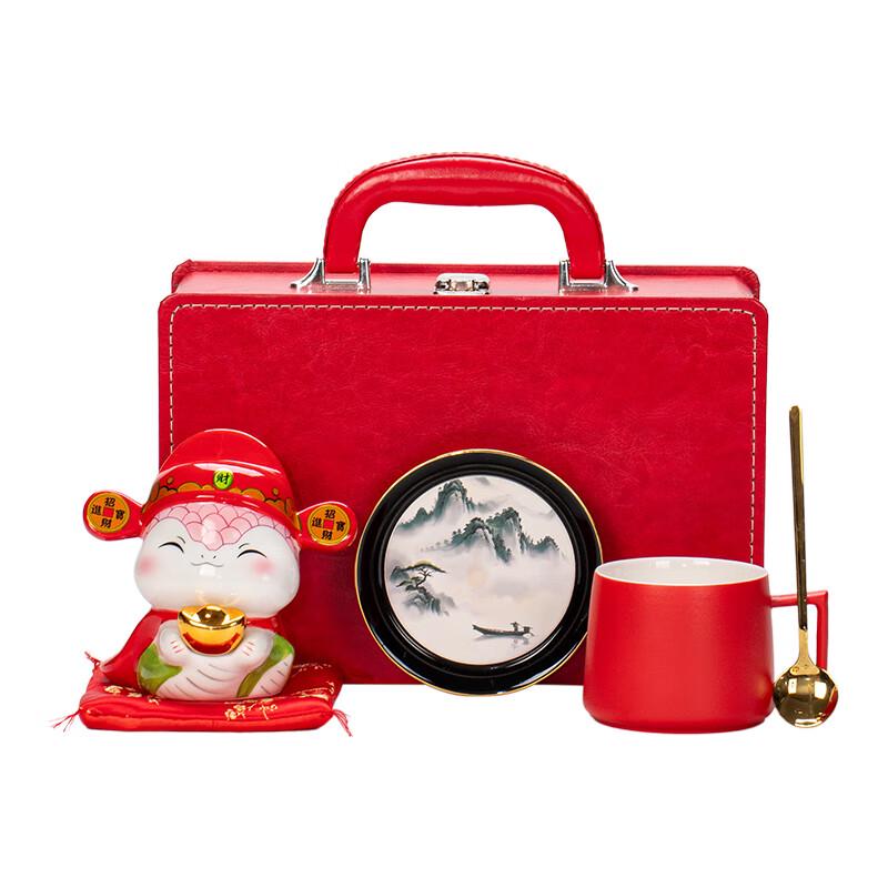 Haulhua Year of the Snake Hugging Blessing Ceramic Coffee Set
Haulhua Year of the Snake Hugging Blessing Ceramic Coffee Set