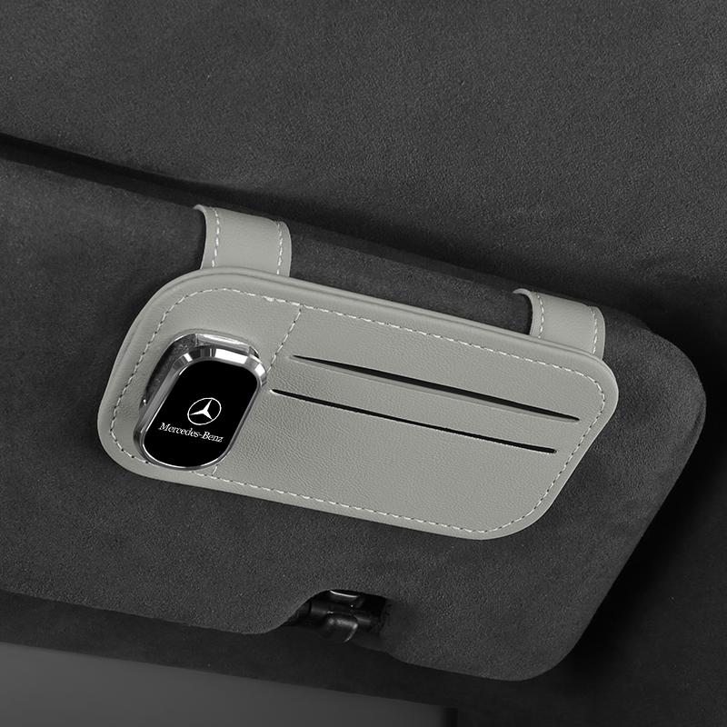 For Mercedes Benz AMG W203 W206 W220 W205 W211 W212 W201 W210 W108 ML Car Sunglasses Holder Leather Clip Card Ticket Holder Clip сірий колір
For Mercedes Benz AMG W203 W206 W220 W205 W211 W212 W201 W210 W108 ML Car Sunglasses Holder Leather Clip Card Ticket Holder Clip сірий колір