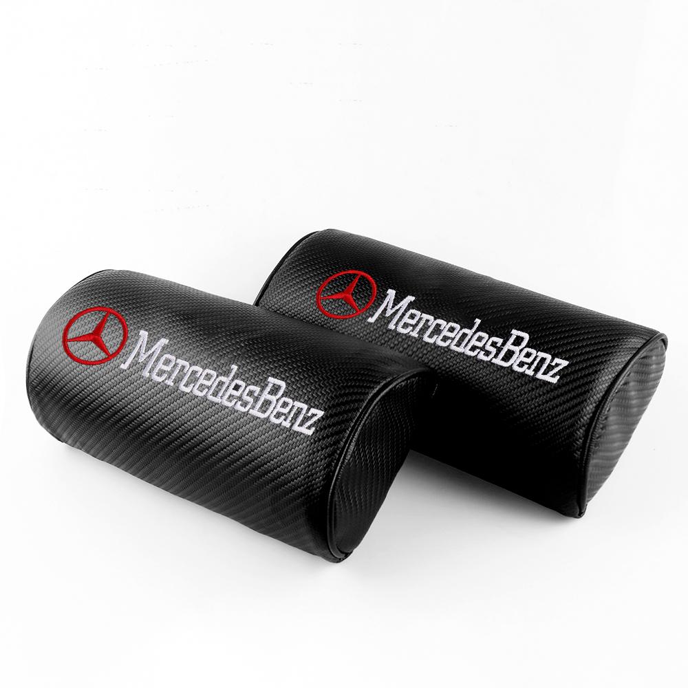 2PCS Car Headrest Pu Leather Neck Head Support Pillow For Mercedes Benz AMG W124 W176 W212 X253 C260 W203 W168 GLK GLA W140 W201
2PCS Car Headrest Pu Leather Neck Head Support Pillow For Mercedes Benz AMG W124 W176 W212 X253 C260 W203 W168 GLK GLA W140 W201